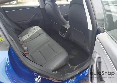 2025 Tesla Model 3 Long Range Rear-Wheel Drive из США, поврежденный, VIN 5YJ3E1EAXSF976457